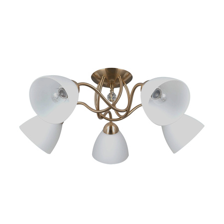 Lampa wisząca Lugano 5xE27 Italux PND-5643-5-HBR