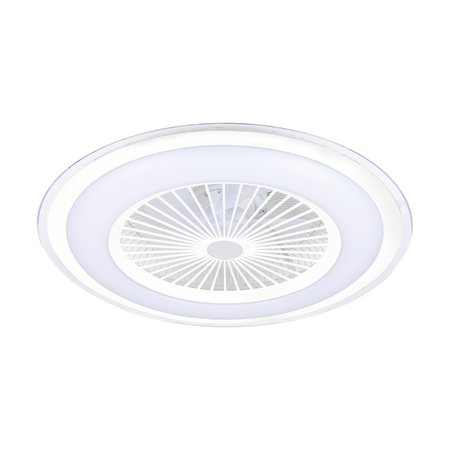 Lampowentylator Zephyr Biały 48W LED+ PILOT Milagro ML1516