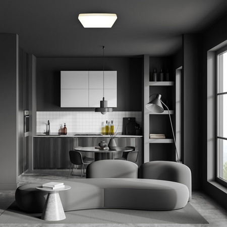 Lampa sufitowa plafon DABAR 17W IP44 33cm LED Milagro ML0253