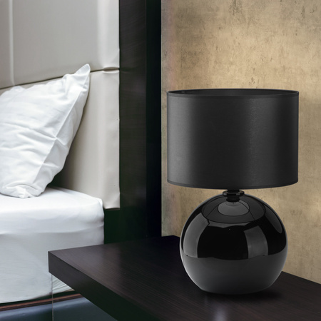 Lampka stołowa PALLA BLACK 36cm TK Lighting 5080