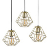Lampa wisząca DIAMOND III GOLD TK Lighting 4111
