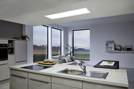 Lampa sufitowa SALOBRENA-C 120cmx30cm LED Eglo 96664 sterowana pilotem funkcja smart