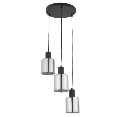 SIERRA BLACK LAMPA WISZĄCA 3 TK Lighting 6655