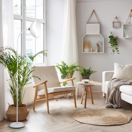 Lampa podłogowa Zack Biały 1xE27 Milagro ML1633