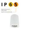 Oprawa natynkowa Faro biała IP65 1xGU10 Light Prestige LP-6510/1SM WH