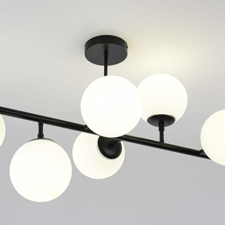 Lampa wisząca Dorado czarna 8xE14 Light Prestige LP-002/8P BK