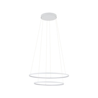 Lampa wisząca dwa białe pierścienie CIRCOLO POWER LED 3000K Nowodvorski 11646