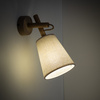 Kinkiet z abażurem z lnu VAIO SABIA 1XE27 Tk Lighting 11604