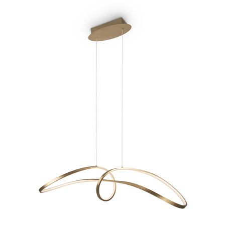 Lampa wisząca CURVE GOLD LED Maytoni MOD156PL-L52G4K