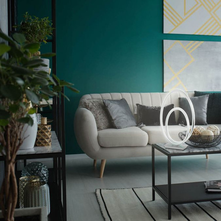 Lampka stołowa Q-NEVIO LED Paul Neuhaus 8283-55 sterowana pilotem funkcja smart