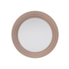 Szara ceramiczna oprawa ścienna 22cm z kulistym kloszem 1xG9 CLAY M Nowodvorski 11746