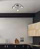MILD LAMPA SUFITOWA SPIRALA 3X6W LED SZARY 3000K Candellux 98-66558
