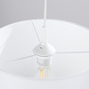 Lampa wisząca NOVA 30 biała Sollux SL.1403