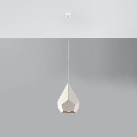 Lampa wisząca PAVLUS ceramiczna biała Sollux Lighting SL.0844