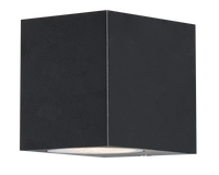 Kinkiet ogrodowy HARMONIA czarny GU10 Zuma Line SJ20211-1W - nowoczesny kinkiet zewnętrzny