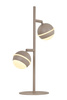 Lampa stojąca dwójka Biarritz kaszmirowa Aviano Lighting 8047-213