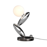 Lampa stołowa designerska w kolorze platynowym Resonance Maytoni MOD482TL-L6PT3K