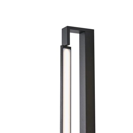 Czarny podłużny kinkiet do łazienki 90cm ruchomy LED 3500K Flexia IP44 WL0121-L-BK Yaskr