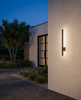 Brązowy, smukły kinkiet elewacyjny LED 60cm BARI RUST Kaja Lighting K-8242