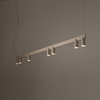 Lampa wisząca podłużna beżowa 150cm z dodatkowym podświetleniem  FOURTY LINE LED VII Nowodvorski 12294