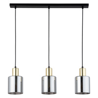 SIERRA GOLD LAMPA WISZĄCA 3 LISTWA TK Lighting 6662