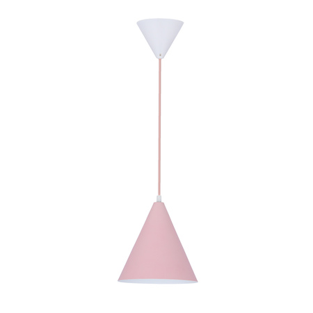 LAMPA WISZĄCA VOSS 1 RÓŻOWY Candellux 50101180