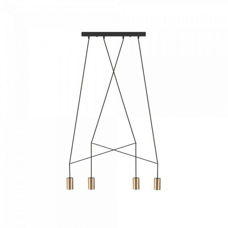 Lampa wisząca IMBRIA mosiądz Nowodvorski 7957