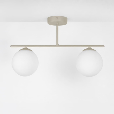 Minimalistyczna, kaszmirowa lampa sufitowa kule RAYA Kaja Lighting K-6041
