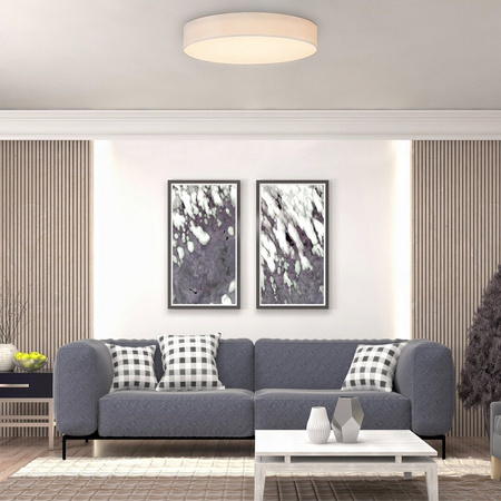 Lampa sufitowa plafon okrągły biały ARTEMIS LED Rabalux 5682