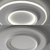 Okrągły biały plafon sufitowy 50cm strerowany pilotem / smartfonem Q-KALIA LED Paul Neuhaus 6503-16