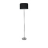 Lampa stojąca CASINO BLACK/CHROME 1xE27 Milagro ML6382