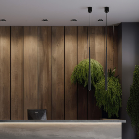 EYE OCZKO ALUMINIOWE CZARNE IP 44  TK Lighting 3501