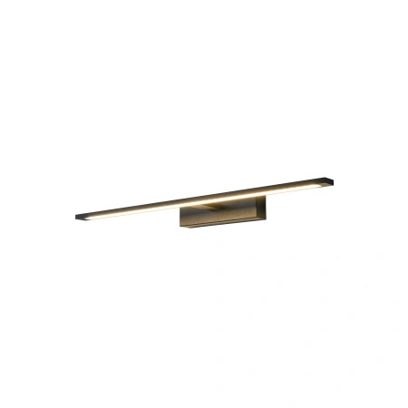 Czarny kinkiet łazienkowy 62cm nad lustro Elgidia LED 3500K WL0122-M-BK Yaskr