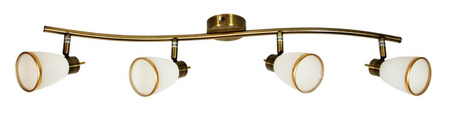 REGENT LISTWA 4X40W G9 PATYNA (BŻ) Candellux 94-70036
