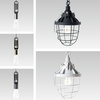Lampa wisząca WICKLE E27 Zuma Line PL-15102-GD