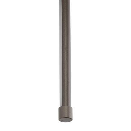 Brązowy liniowy kinkiet 114cm podświetlający ściane LIXA BROWN LED 3000K 18W Tk Lighting 18300
