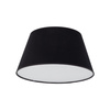 Lampa sufitowa czarny stożkowy abażur 38cm FORMO BLACK 2xE27 Tk Lighting 11206