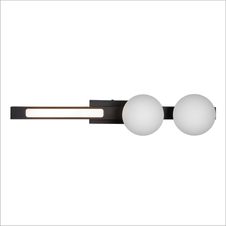 Kinkiet Magnet 13W+2xG9 3000/4000K Czarny Milagro ML1138