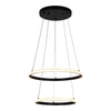 Lampa wisząca dwa ringi RIDE LED 4000K Zuma Line P22082M-2R