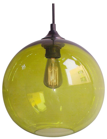 LAMPA WISZĄCA EDISON 25 1X60W E27 ZIELONY Candellux 31-29546-Z