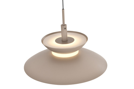 Lampa wisząca czwórka prosta Gubbio kaszmirowa Aviano Lighting 7060-413