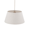 Lampa wisząca stożek z lnu FORMO SABIA LEN 1xE27 Tk Lighting 11317
