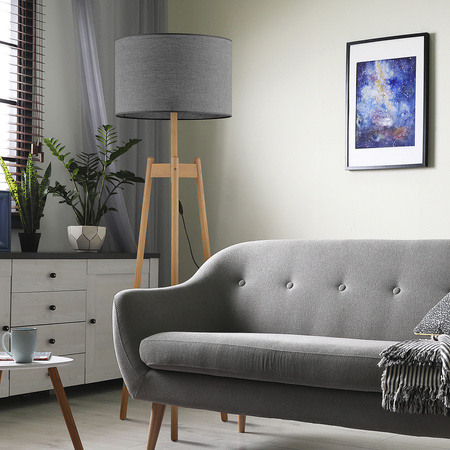 Lampa podłogowa PEREZ grafit TK Lighting 5426
