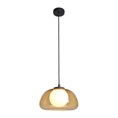 Lampa wisząca Ainale 1xG9 Italux PND-54637-1-BK-YLL