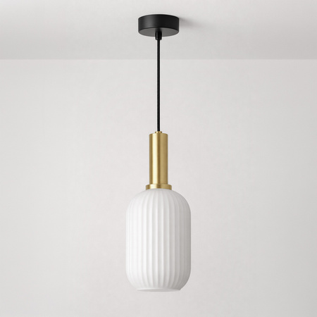 Lampa wisząca ze smukłym kloszem FIORE Kaja Lighting K-5880