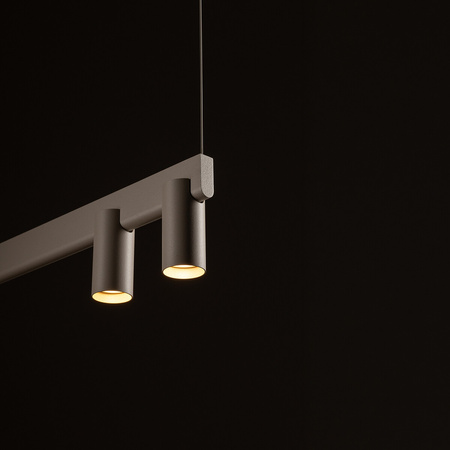 Lampa wisząca podłużna beżowa 150cm z dodatkowym podświetleniem  FOURTY LINE LED VII Nowodvorski 12294