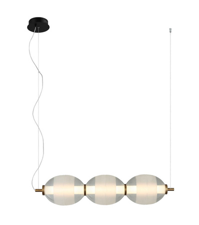 Lampa wisząca RINOT LED Italux PND-45372-3-WH-CL
