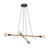 Lampa wisząca HELIX WOOD ORZECH TK Lighting 4949