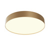 Złota matowa okrągła lampa sufitowa o średnicy 40cm LED 3000K 2880 lumenów Zon C032CL-45W3K-RD-MG Maytoni