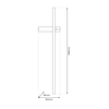 Kinkiet VISION 12W LED 3000K Milagro ML1008